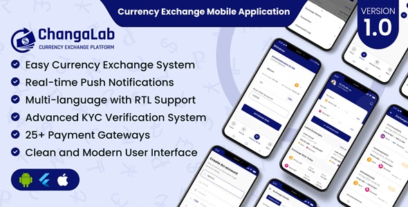 ChangaLab – Currency Exchange Mobile Application