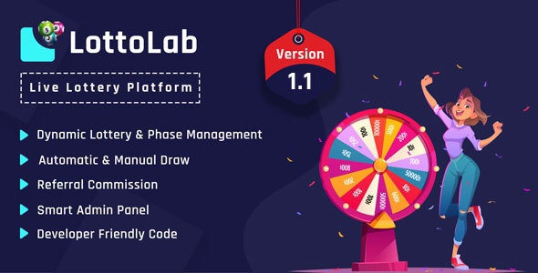 LottoLab – Live Lottery Platform