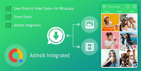 Status Saver For Whatsapp – Download Photos  Videos