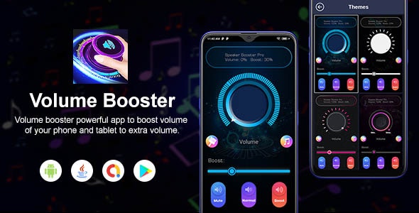 Volume Booster – Sound Booster  Music Player