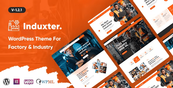 Induxter – Industry And Factory WordPress Theme