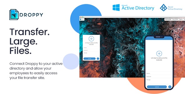 Active Directory – Droppy online file transfer and sharing