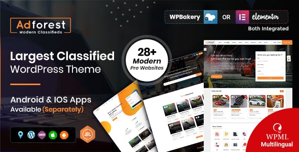 AdForest – Classified Ads WordPress Theme 5.1.5