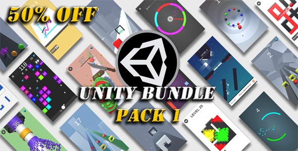 Unity Games Bundle Pack 1 – 50% OFF