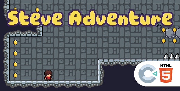 Steve Adventure – HTML5 – Construct 3