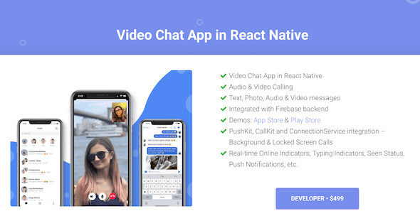 Video Chat App in React Native