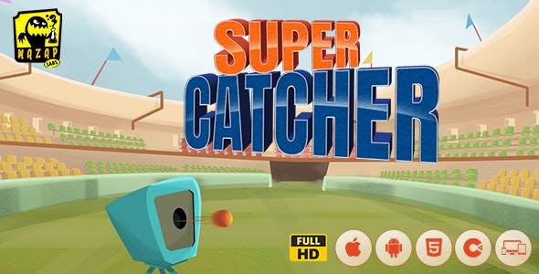 Super Catcher – Sport HTML5 Game (Construct)