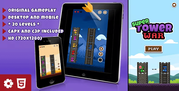 Super Tower War – HTML5 Game