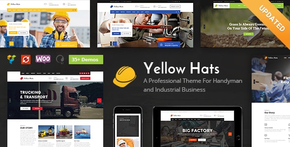 Yellow Hats – Construction, Building & Renovation Theme