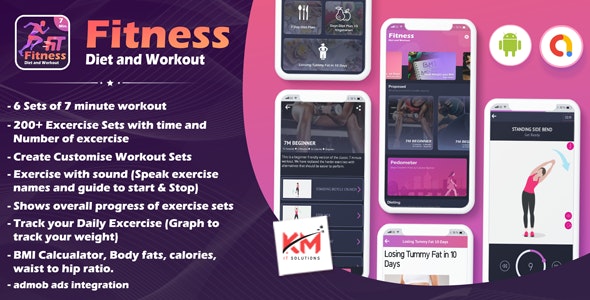 Fitness Diet & Workout App