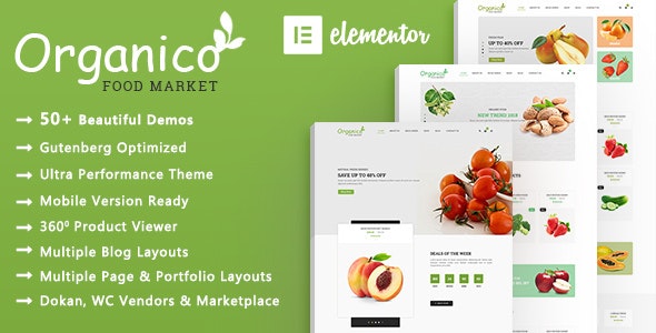 Organico | Organic Food WooCommerce WordPress Theme 2.1.2