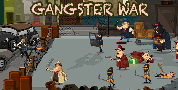 GANGSTER WAR – UNITY COMPLETE GAME