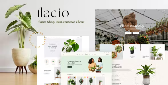 Flacio – Plants Shop WooCommerce Theme 1.0.3