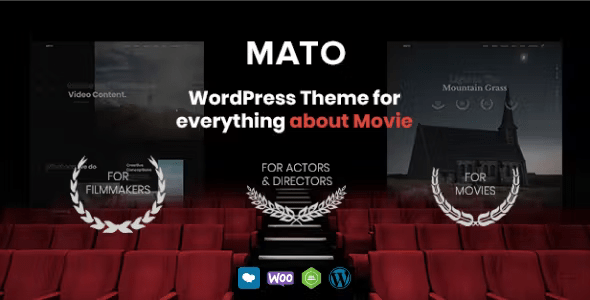 Mato – Movie Studios and Filmmakers WordPress Theme 1.4.0