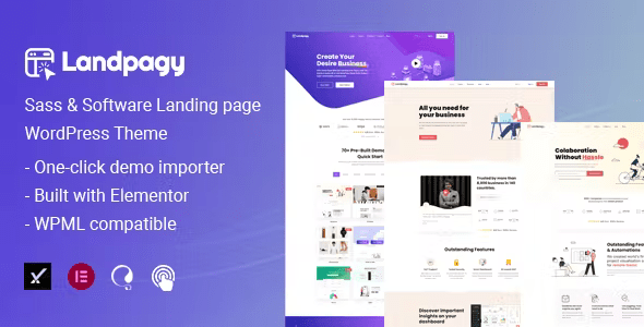 Landpagy – Multipurpose Landing page WordPress Theme