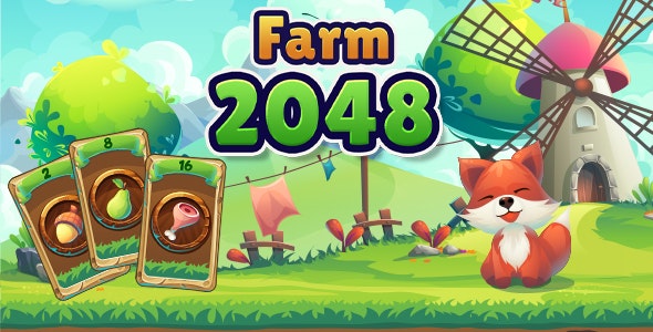 Farm 2048 – HTML5 Game – Construct3