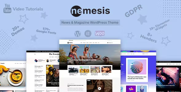 Nemesis – News Magazine WordPress Theme 1.2.9