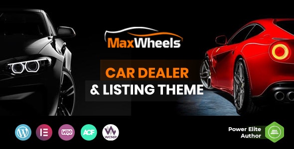 Maxwheels – Car Dealer Automotive & Classified Multivendor WordPress Theme