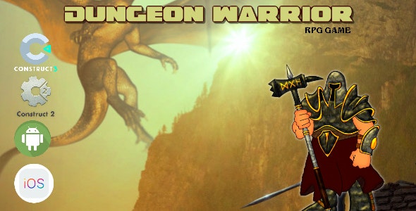 Dungeon Warrior Construct 2 – Construct 3 CAPX Game