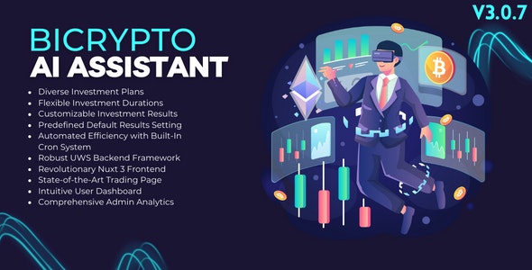 AI Trading Addon For Bicrypto – Crypto Investment  Subscription