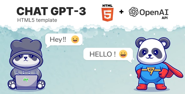 AI Chat GPT OpenAI HTML 5 – GPT 3 turbo 16k  GPT4 ready