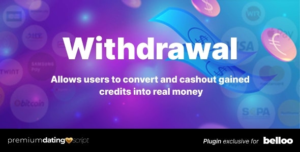 Credit-to-Cash – Withdrawal Plugin – Belloo Software