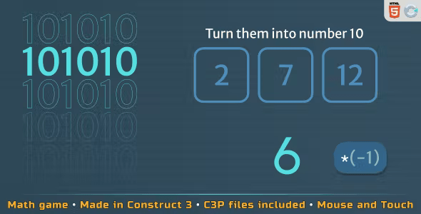 101010 – HTML5 Math Game