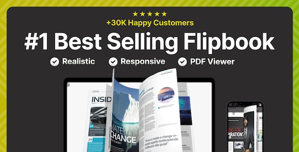 Real 3D FlipBook PDF Viewer WordPress Plugin 4.7.1