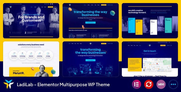 LadiLab – Elementor Multipurpose WordPress Theme