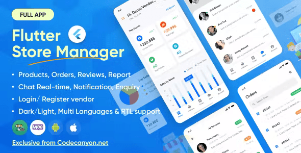 Flutter Store Manager – App For Vendors WordPress & Woocommerce 1.4.0