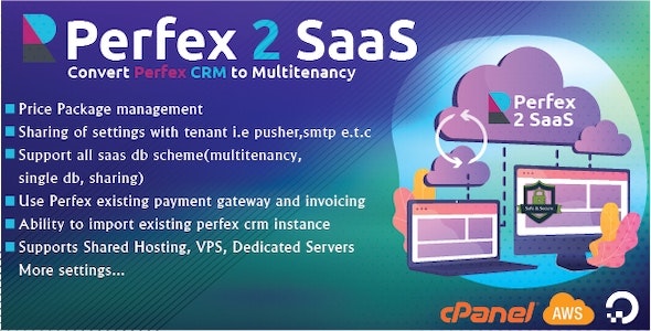 Perfex CRM SaaS Module – Transform Your Perfex CRM into a Powerful Multi-Tenancy Solution 3.0.0