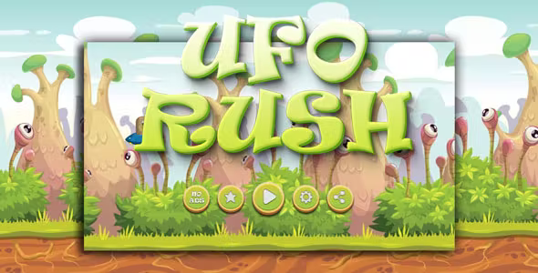 UFO Rush 2 Game Template