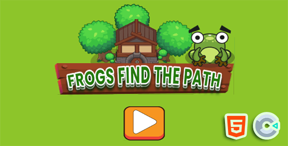 Frogs Find The Path – Html5 (Construct3)