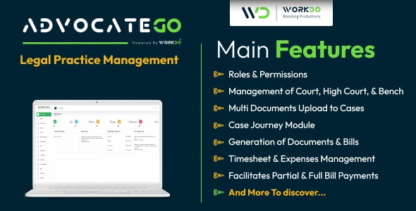 AdvocateGo – Legal Practice Management