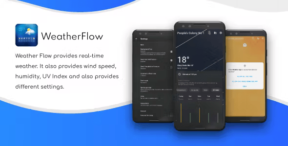 Weather Flow – Live Weather Forecast App with Admob Ads