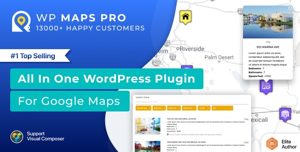 WordPress Plugin for Google Maps – WP MAPS PRO 5.7.2