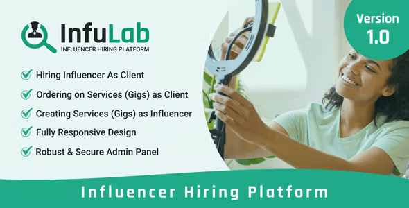 InfuLab – Influencer Hiring Platform 2.0