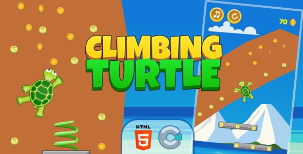 Climbing Turtle – HTML5 Game