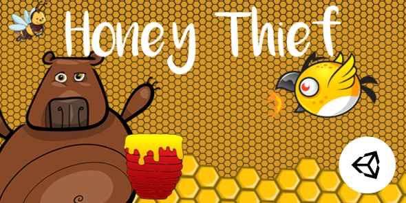 Honey Thief Game | Unity Casual Project for android and iOS