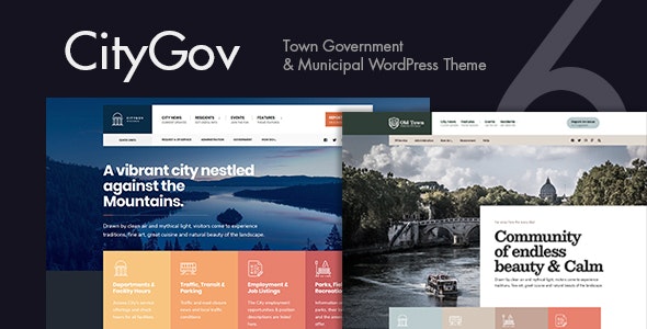 CityGov – City Government & Municipal WordPress Theme 6.3