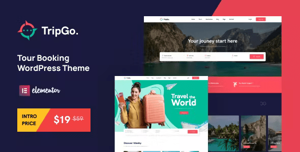 Tripgo – Tour Booking WordPress Theme 1.3.3