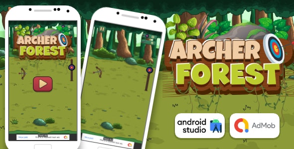 Archer Forest – Archery Game Android Studio Project with AdMob Ads + Ready to Publish