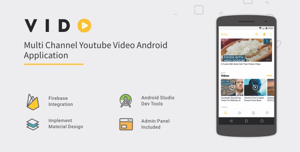 Vido – Android Youtube Multi Channel