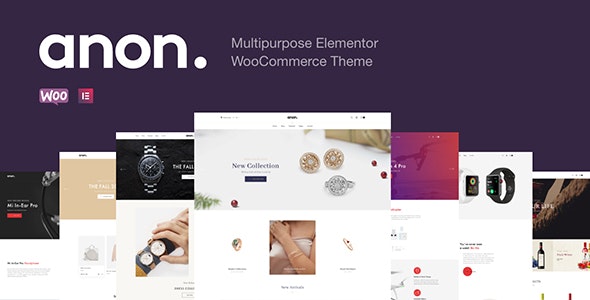 Anon – Multipurpose Elementor WooCommerce Themes 2.2.10