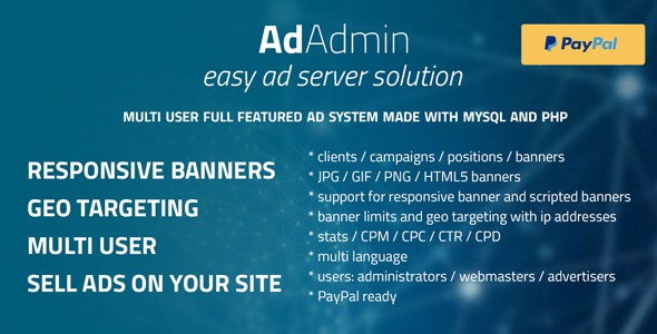 AdAdmin – Easy full featured ad server 4.2.6f