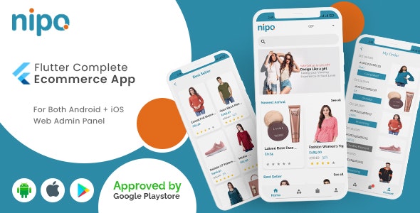 NIPO – Flutter Readymade Custom ECommerce Solution