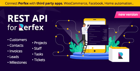 REST API module for Perfex CRM – Connect your Perfex CRM with third party applications 2.0.7