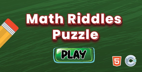 Math Riddles Puzzle – Html5 (Construct3)