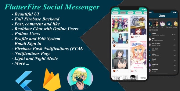 FlutterFire Social – Chat and Messaging app with Flutter and Firebase