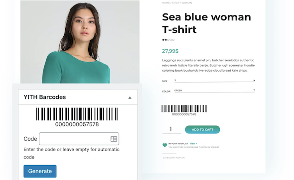 YITH WooCommerce Barcodes and QR Codes Premium 2.23